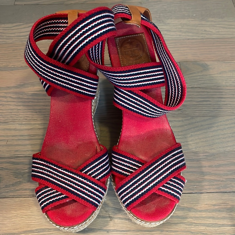 Tory Burch wedge sandals